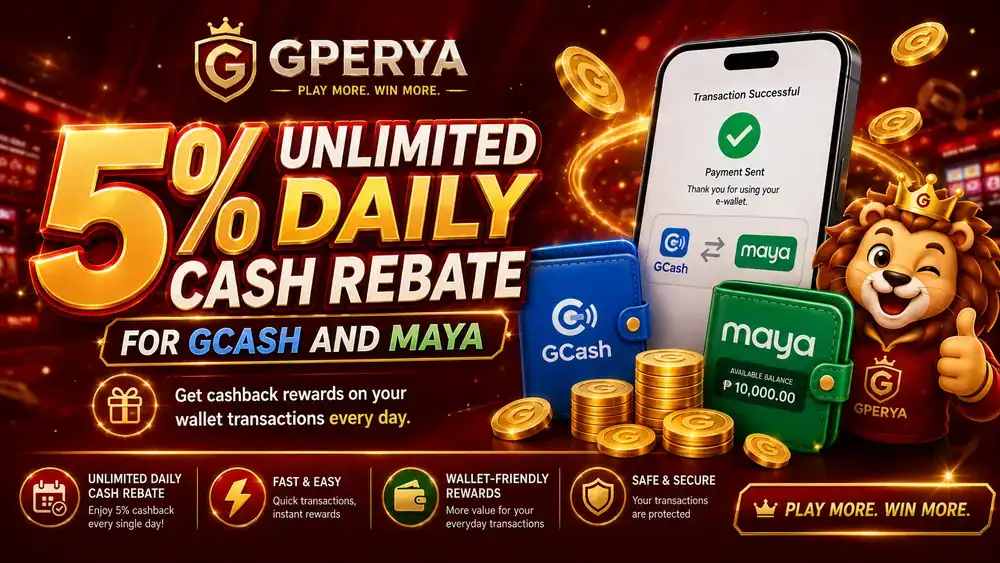 5% Unlimited Daily Cash Rebate